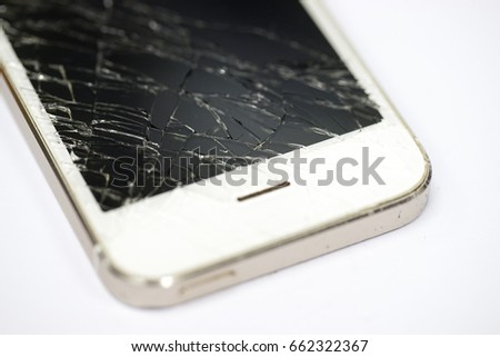 Phone screen broken