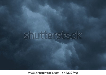 Rain clouds for background