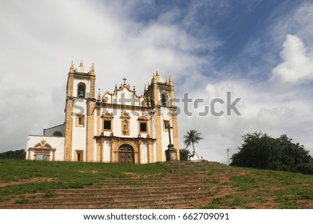 Carmo Church in Olinda, Brazil