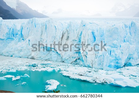 Glacier Perito Moreno (Glaciar Perito Moreno), southeast of Argentina, province Santa Cruz