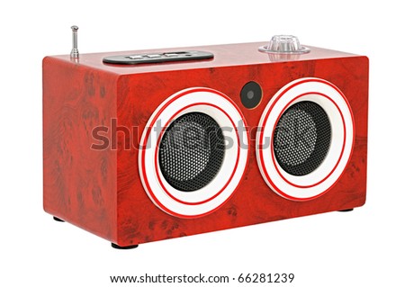 Speaker and MP3-player with card-reader and USB