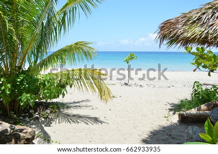 Paradise Beach Royalty-Free Stock Photo #662933935