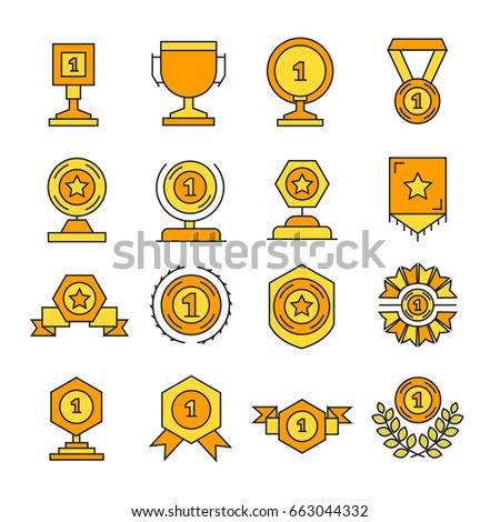 award and prize icons