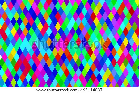 Light Multicolor, Rainbow vector abstract polygonal background. Shining colored illustration in a brand-new style. The polygonal design can be used for your web site.