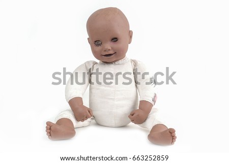 Scary Baby Doll. Starting With, Old Doll