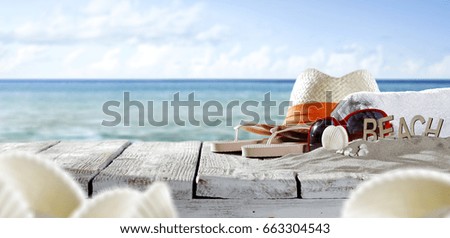 summer background of free space for your decoration 