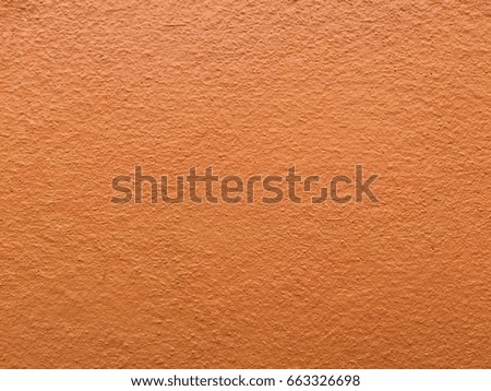 Orange color concrete wall texture