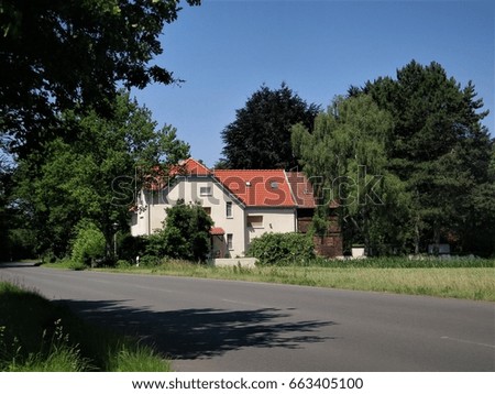 House near the road