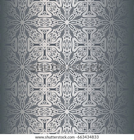 Royal wallpaper seamless floral pattern, Luxury background.