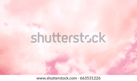 Bright pink sky. Can be used as a background image.