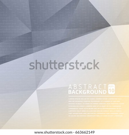 Abstract geometric low poly background modern vector illustration