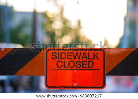 Sidewalk closed in Winnipeg exchange district downtown
