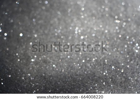 white/clear glitter study (unfocused/overexposure/underexposure/bokoh) in shadow and light