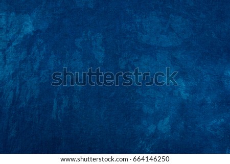 Blue dye indigo background