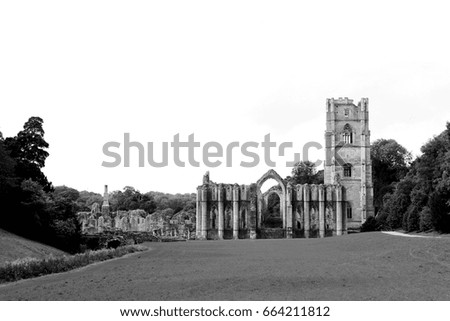 Fountains Abbey, Ripon, Yorkshire