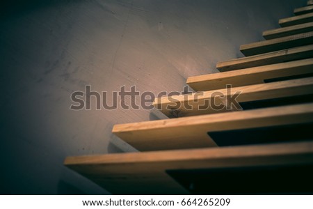 ladders, wooden design background