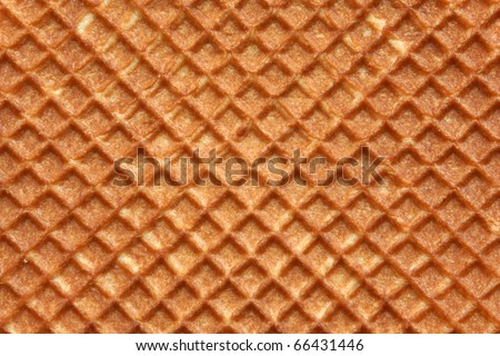 Closeup of wafer background texture
