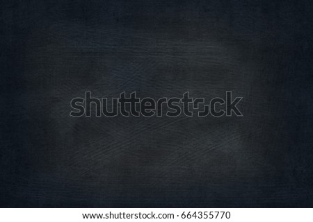 Abstract blank chalkboard for black background texture concept for education. blackboard is a reusable writing surface on which text or drawings are made. is also used to create custom chalkboard art.