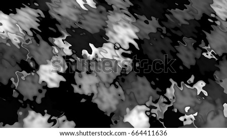 abstract water ripple background, abstract refraction ripple background, black and white background