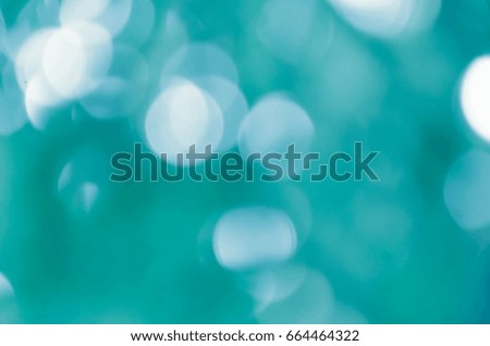 blue bokeh abstract light background
