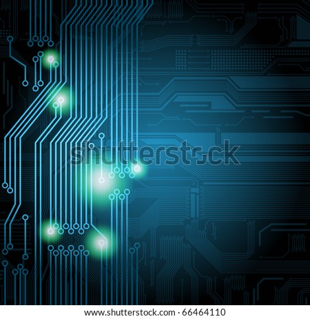 Technology style vector  Eps10 Royalty-Free Stock Photo #66464110