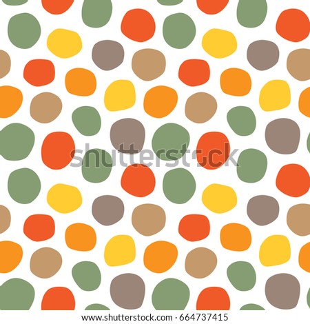 vector pattern of colorful circles. 