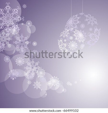 blue christmas vector background