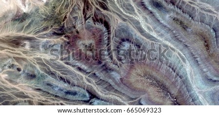 Agates in the Sahara, abstract photography of the deserts of Africa from the air. aerial view of desert landscapes, Genre: Abstract Naturalism, from the abstract to the figurative, contemporary photo 
