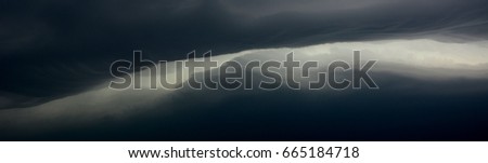 Thunderstorm clouds in Falkensee (Brandenburg) from June 22, 2017, Germany	 Royalty-Free Stock Photo #665184718