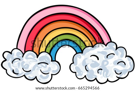 Shaped Rainbow Icon
