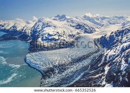 Aerial photos, aerial images of Alaska