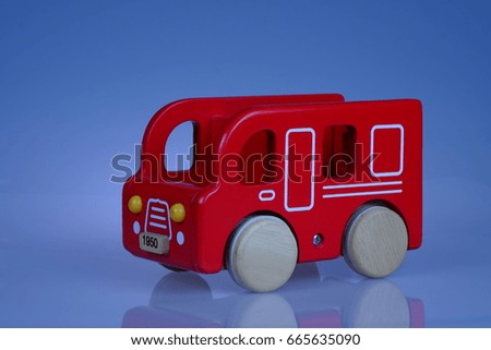 Wooden Toy Car 