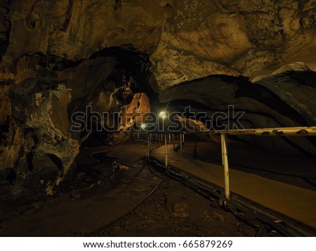 Malaysia Ipoh Perak Gua Tempurung Cave Inside View
