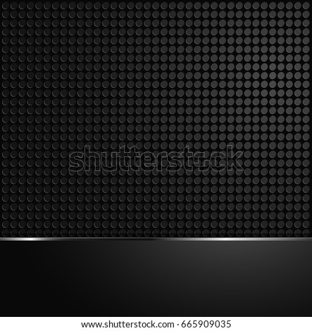 Abstract perforated background, vector illustration clip-art