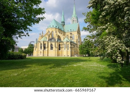 Cathedral Basilica of Saint. Stanislaus Kostka in Lodz, Poland