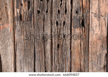 Wooden background with old condition