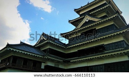 A beautiful traditional palace in Japan.