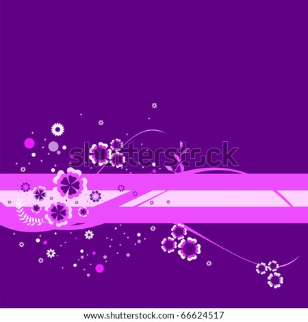Abstract floral background Royalty-Free Stock Photo #66624517