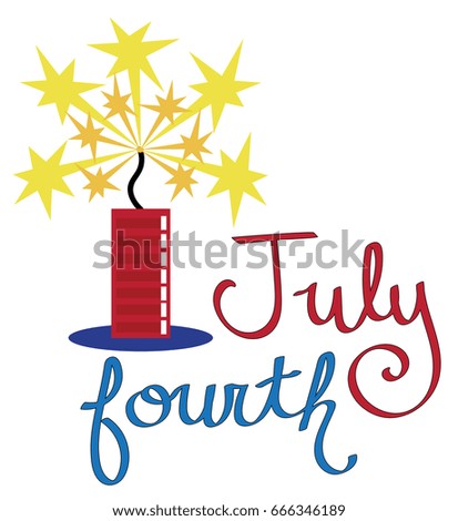 July Fourth Firecracker