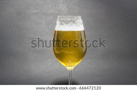 Beer , closeup bubble beer
