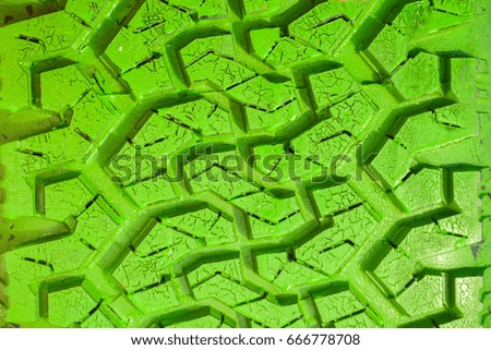 pattern green wheel
