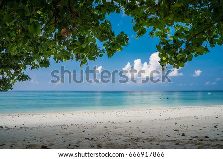 Beautiful tropical island beach - Koh Lipe, Satun Thailand