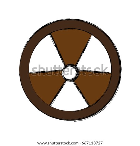nuclear sign icon