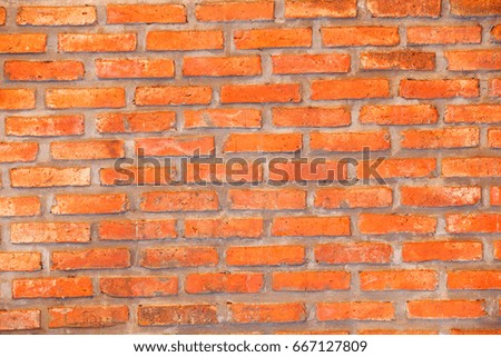 Background old vintage brick wall.