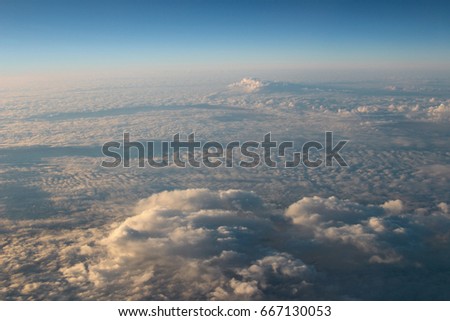 the atmosphere - sky and clouds background