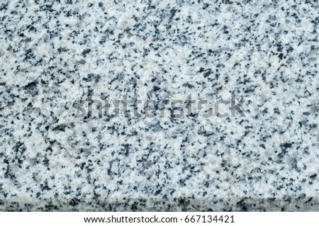 Padang Gray light gray granite with pronounced specks of black, quartz color, mined in Fujian province in the southeast of China.