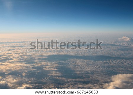 the atmosphere - sky and clouds background