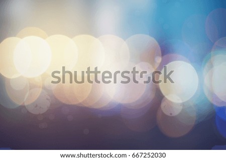 Colorful abstract bokeh background. Double exposure Illustration bokeh with light bokeh photo.