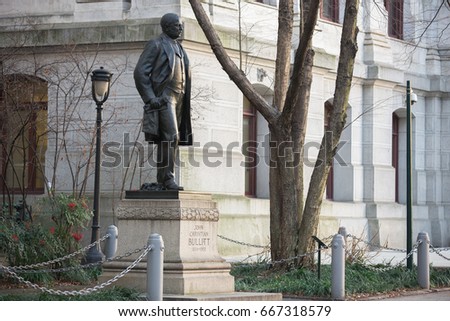 John Christian Bullitt Statue