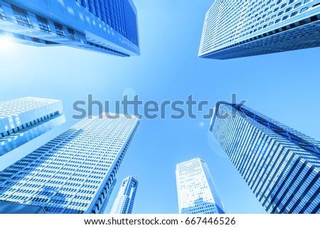 High-rise building group
